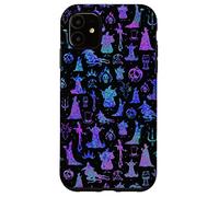 Coque pour iPhone 11 Silhouettes de minuit des méchants Disney
