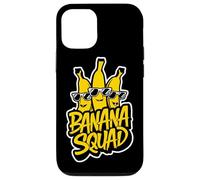 Coque pour iPhone 12/12 Pro Banana Squad Cool Bananas Costume d'Halloween amusant pour enfants