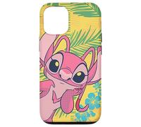 Coque pour iPhone 12/12 Pro Disney Lilo & Stitch Angel Tropical Hawai'i Beach Vibes