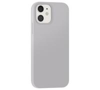 Coque pour iPhone 12 / 12 Pro Édition Color Skin en TPU avec Intérieur Doux Gris