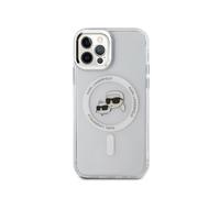 Coque pour iPhone 12 / 12 Pro Imprimé IML K et CH Compatible MagSafe Transparent