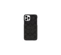 Coque pour iPhone 12/12 Pro Imprimé Motif Grainé Noir