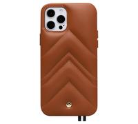 Coque pour iPhone 12 / 12 Pro Louvre Cuir Cognac Artefakt