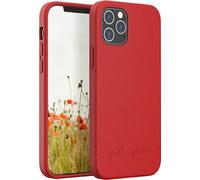 Coque pour iPhone 12/12 Pro Natura Eco-conçue Rouge Just Green