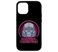 Coque pour iPhone 12/12 Pro Transformers All Hail Megatron Retro Portrait Logo