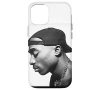 Coque pour iPhone 12/12 Pro Tupac Profil Blanc