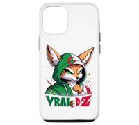 Coque pour iPhone 12/12 Pro Vrai Dz Fennec Algérie Drapeau Algérien Supporter Cadeau