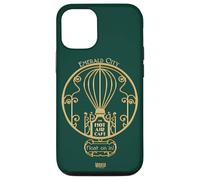 Coque pour iPhone 12/12 Pro Wicked Emerald City Hot Air Cafe