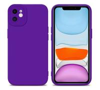 Coque pour Apple iPhone 12 en FLUID VIOLET FONCÉ Housse de protection Étui en silicone TPU flexible