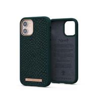 Coque pour iPhone 12 Mini Élégante et Socialement Durable NJORD Vert foncé