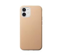 Coque pour iPhone 12 Mini en Cuir Rugged CASE Beige