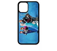 Coque Pour Iphone 12 Mini - Frozen Reine Des Neiges - Noir