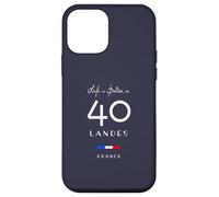 Coque pour iPhone 12 mini La vie est meilleure aux LANDES Numéro 40 Aquitaine France