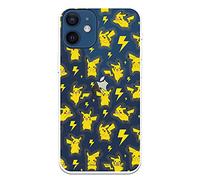 Coque pour iPhone 12 Mini officielle Disney Motif Pikachu - Pokémon Choisissez le design que vous aimez le plus pour votre iPhone 12 Mini