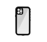 Coque pour iPhone 12 Pro Bi-matière Waterproof 2m Film Écran Noir