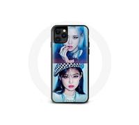 Coque pour Iphone 12 Pro Blackpink Groupe K-pop Filles Jennie et Rosé Lovesick girls poster the album
