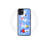 Coque pour Iphone 12 Pro BTS Bangtan Sonyeondan BT21 Van Tata Chimmy Cooky Rj Koya Shooky Et Mang