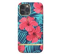 Coque pour iPhone 12 Pro Max Antichocs Motifs Hibiscus Richmond & Finch Rouge