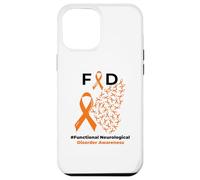 Coque pour iPhone 12 Pro Max FND Ruban Orange Sensibilisation aux Troubles neurologiques Fonctionnels