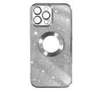 Coque pour iPhone 12 Pro Max Paillette Amovible Série Protecam Spark Argent