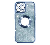 Coque pour iPhone 12 Pro Max Paillette Amovible Série Protecam Spark Bleu