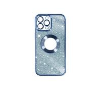 Coque pour iPhone 12 Pro Max Paillette Amovible Série Protecam Spark Bleu