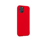 Coque pour iPhone 12 Pro Max Rigide en Silicone Soft Touch Rouge