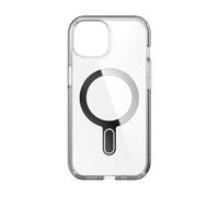 Speck Coque transparente pour iPhone 15, verrouillage antidérapant ClickLock, conçue pour MagSafe, protection contre les chutes - pour iPhone 15, iPhone 14 et iPhone 13 - Coque de téléphone