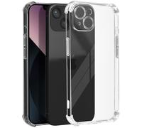 Coque pour iPhone 13 Antichoc Flexible Coins renforcés Transparent