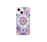 Coque pour iphone 13 avec motif papillon mandala