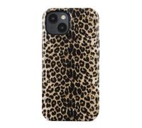 Burga Coque pour iPhone 13 Modèle Player Léopard Protection antichocs Souple