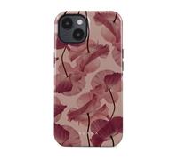 Coque pour iPhone 13 - BURGA - Modèle Tender Kiss - Rouge - Protection Antichocs - Souple