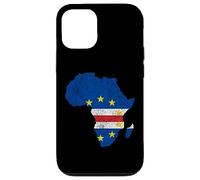 Coque pour iPhone 13 Cape Verde Flag Africa Continent Silhouette Cabo Verdean