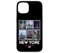 Coque pour iPhone 13 Cool Real New York City Skyline, New York Streets Design