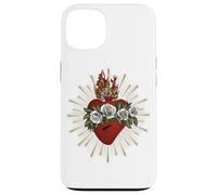 Coque pour iPhone 13 Cœur Immaculé de la Vierge Marie Catholique Maria
