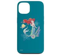 Coque pour iPhone 13 Disney La Petite Sirène Ariel et Flet Sous la Mer