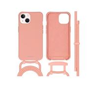 Coque pour iPhone 13 en silicone La pêche