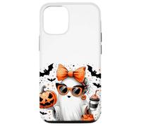 Coque pour iPhone 13 Funny Halloween Shopping Queen :-: Ghost For Coffee Lover