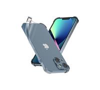 ebestStar - Coque pour iPhone 14, iPhone 13 Apple, Etui Protection Silicone Transparent Antichoc, Coins Renforcés, Transparent