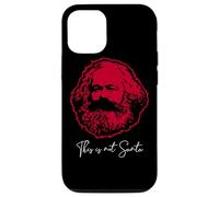 Coque pour iPhone 13 Karl Marx - This is not Santa