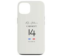 Coque pour iPhone 13 La vie est meilleure à CALVADOS Numéro 14 Caen Normandie France