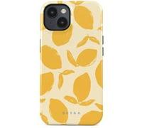 Coque pour iPhone 13 MagSafe Tough Antichocs Modèle Lemon Tart Burga Jaune Jaune G