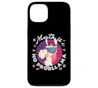 Coque pour iPhone 13 Math is No ProbLlama Jeu de mots amusant en forme de lama