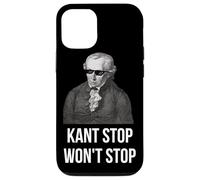 Coque pour iPhone 13 Meme drôle d'Emmanuel Kant, Kant Stop Philosopher