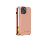 Coque pour iPhone 13 Mini Modèle Natura Compatible avec Recharge Sans Fil Beige