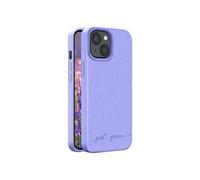 Coque pour iPhone 13 Mini Modèle Natura Compatible avec Recharge Sans Fil Lavande