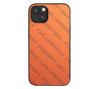 Coque pour iPhone 13 mini Motif Perforé Protection Rigide Orange