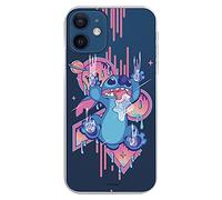 Coque pour iPhone 13 Mini Officiel Disney Stitch Graffiti - Lilo & Stitch - Choisissez le design que vous aimez pour votre iPhone 13 Mini