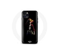 Coque pour Iphone 13 Mini One Piece Manga Anime Luffy Fond Noir