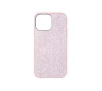 Coque pour Apple iPhone 13 Mini Paillette Amovible Silicone Semi-rigide rose